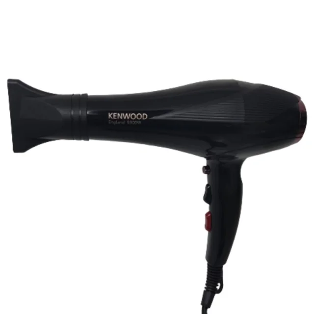 سشوار خانگی 2400 وات کنوود مدل KW-1011، موتور AC، وزن 500 گرم، المنت تیتانیوم، دارای سری م 102951724