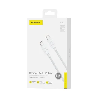 کابل USB-C فوننگ مدل XS02 طول 1.2 متر 102862010