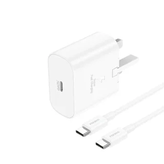 شارژر دیواری 25 وات فوننگ مدل UK32 به همراه کابل تبدیل USB-C 102861680