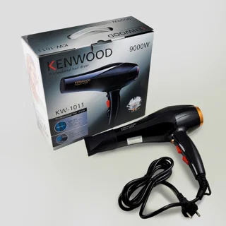 سشوار خانگی 2400 وات کنوود مدل KW-1011، موتور AC، وزن 500 گرم، المنت تیتانیوم، دارای سری م 102951732