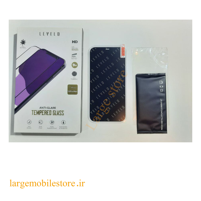 محافظ صفحه نمایش مات levelo مناسب برای گوشی اپل iphone 12promax