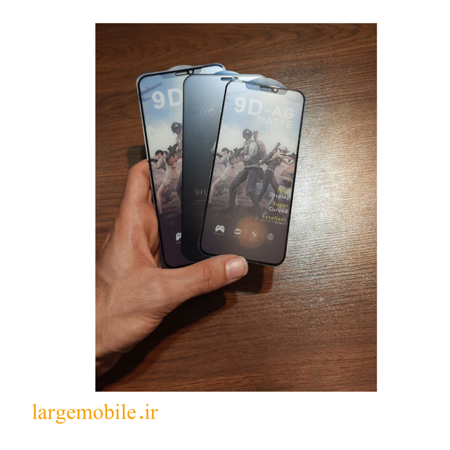 محافظ صفحه نمایش مات شیشه ای مناسب برای آیفون x.xr.x max