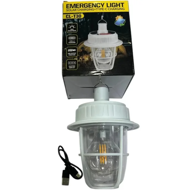 چراغ اضطراری و کمپینگ خورشیدی مدل CL‑T30