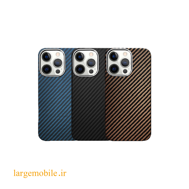 کاور کربن کی دوو مدل KEIVLAR مناسب برای ایفون 16 پرومکس KZDOO.KEIVLAR CARBON 16promax
