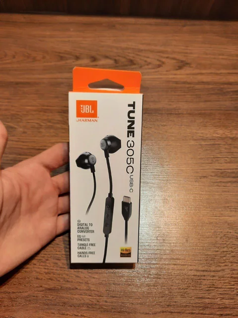 هندزفری سیمی JBL تایپ سی مدل JBL tune 305c