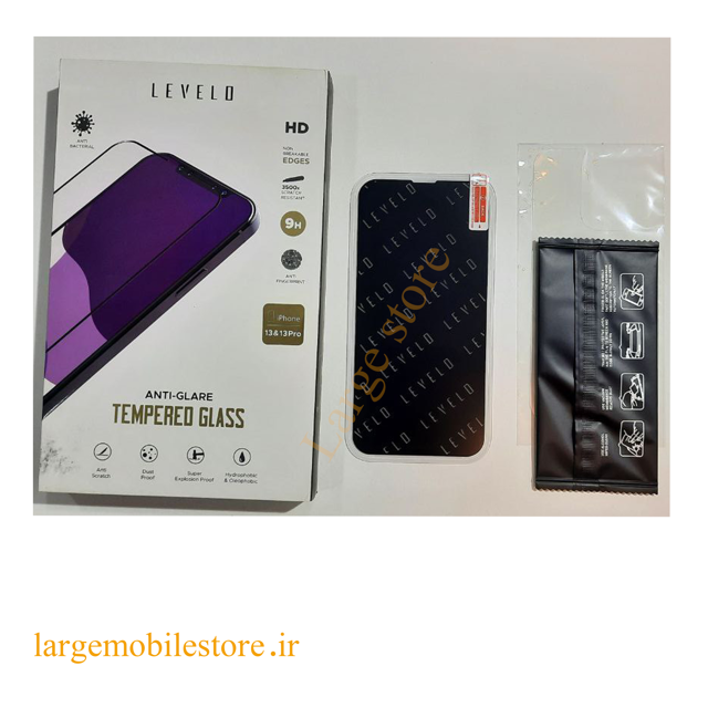 محافظ صفحه نمایش مات levelo مناسب برای گوشی اپل iphone 13&13pro
