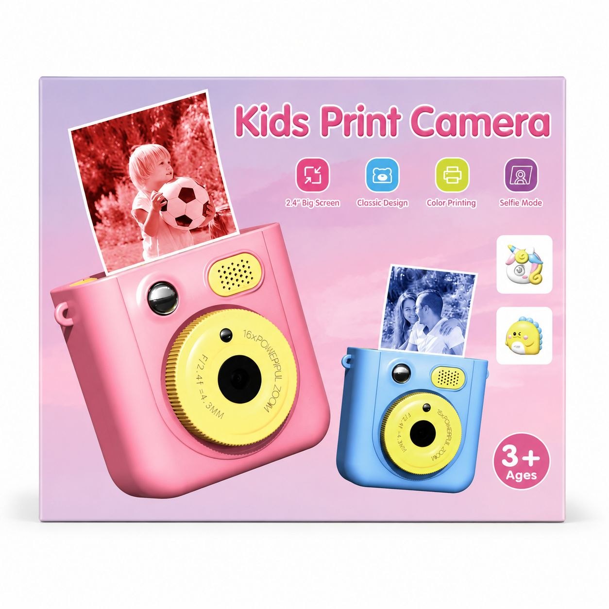 دوربین عکاسی کودکان kids print camera