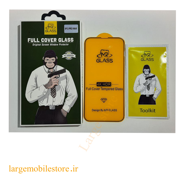محافظ صفحه نمایش mr.glass مناسب برای گوشی موبایل اپل iphone 13 promax