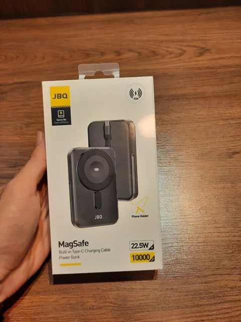 پاور بانک JBQ 10000 مک سیف 22.5 وات مدل JBQ mage safe 10000 pb-w7250