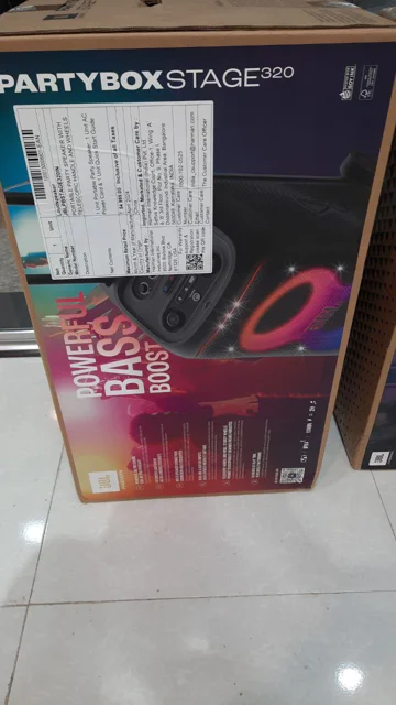 اسپیکر بلوتوثی قابل حمل جی بی ال مدل JBL partybox Stage 320