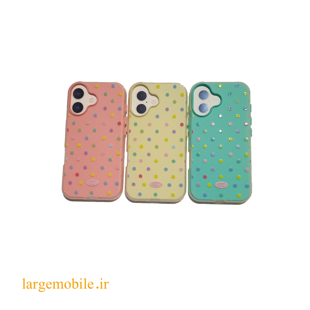 کاور پاستیلی خال خال مناسب برای گوشی اپل iphone 16