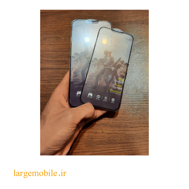 محافظ صفحه نمایش مات شیشه ای مناسب برای آیفون 13.13pro.13promax