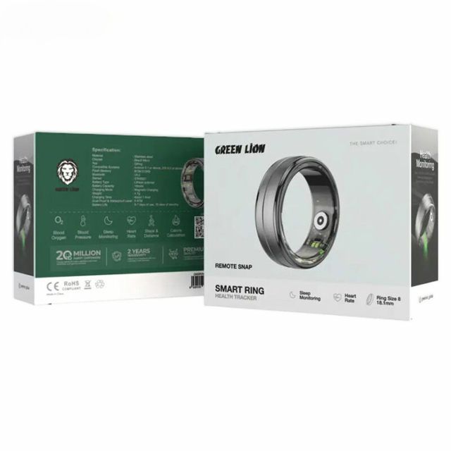 حلقه هوشمند گرین لاین مدل Green Lion Smart Health Tracker Ring